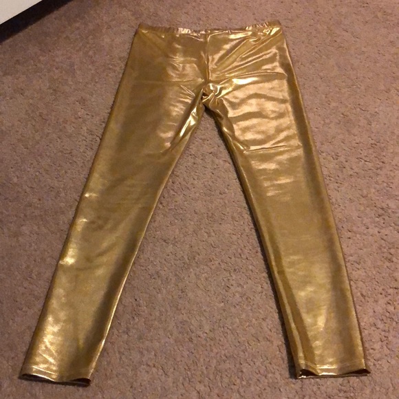 Gold leggings - Picture 3 of 3